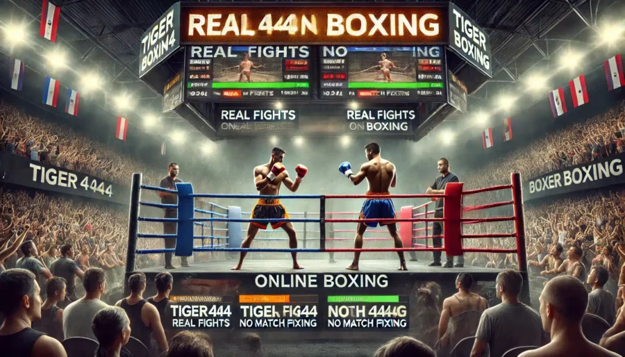 มวยออนไลน์ที่ไทเกอร์444: ศึกดวลจริงไม่มีล้มมวย
