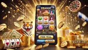 เล่นสนุกกับไทเกอร์444 สล็อต VIP ทดลองเล่นฟรีพร้อมเครดิตฟรี